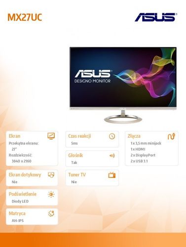 Asus 27'' MX27UC na Arena.pl