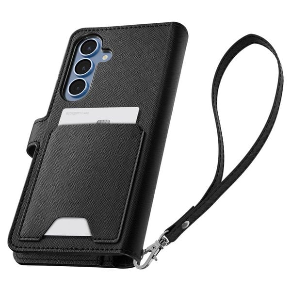 SPIGEN WALLET S GALAXY S25+ PLUS BLACK zdjęcie 6