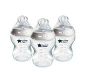 Tommee Tippee Butelki Antykolkowe Natural Start 260 ml 3 szt 0m+