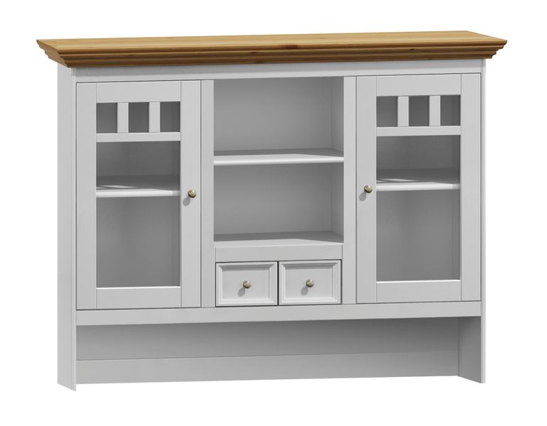 NADSTAWKA DO KOMODY BELLUNO BIAŁA/DĄB   PL024B/D zdjęcie 2