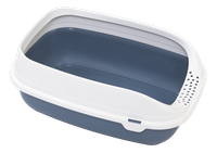 Kuweta dla kota otwarta BPA FREE BETA PLUS MAXI ciemny niebieski 49x39x17cm