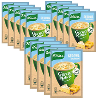 Knorr Gorący Kubek Serowa z grzankami 22 g x 15 sztuk
