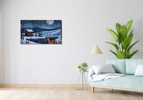 Obraz 90x50cm Przyszła Zima na Arena.pl