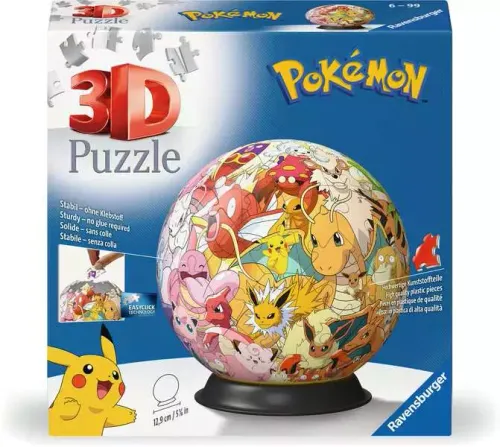Puzzle 3D 72 elementy. Pokemon postacie na Arena.pl
