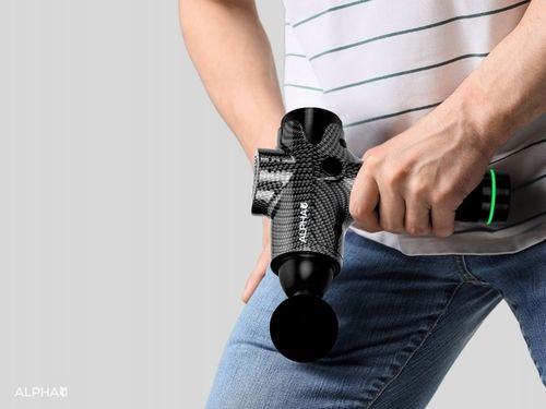 Pistolet do Masażu Alpha Massage Gun Pro - Masażer do Pleców, Ciała i Stóp na Arena.pl