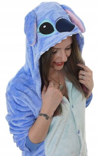 STITCH STICZ STICH PIŻAMA DRES na WALENTYNKI Przebranie XL 176-186 cm na Arena.pl