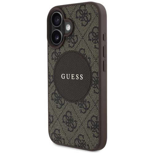 etui guess 4g circle classic logo        magsafe do iphone 16 brązowy na Arena.pl