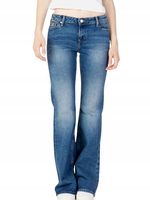 Jeansy regular fit damskie Tommy Jeans DW0DW16025-1BK