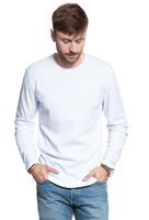 LONGSLEEVE MUSTANG crew neck basic general White 1006810 2045 2XL