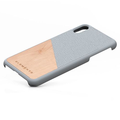 Drewniane etui do iPhone Xs Max (Light Grey) na Arena.pl