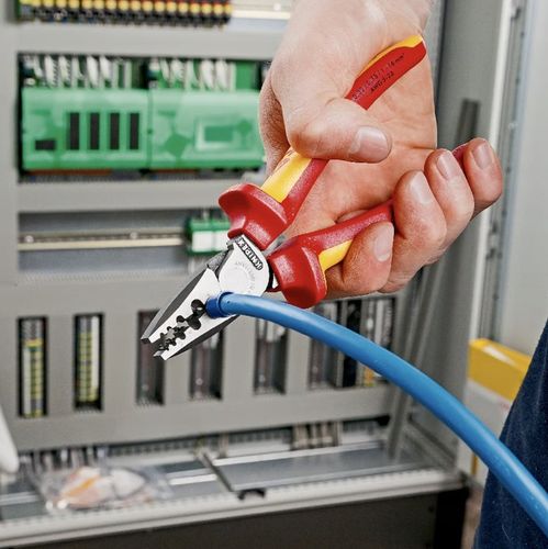 KNIPEX 97 78 180 szczypce do zaciskania tulejek 0,25-16 mm zaciskarka na Arena.pl