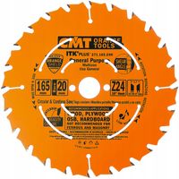 CMT PIŁA ITK PLUS PIŁA TARCZOWA 165x20 DO CIĘCIA W DREWNIE 271.165.24H