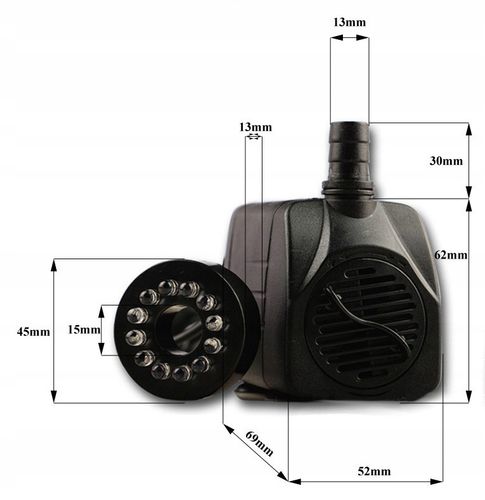 POMPKA DO FONTANNY H=150cm KULA WĄŻ GENERATOR MGŁY na Arena.pl