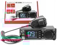 CB radio Albrecht AE 6390 DIN VOX ASQ duży ekran 2.4"