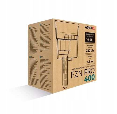 Aquael FZN PRO 400 filtr zewnętrzny kaskadowy do akwarium 10-75l na Arena.pl