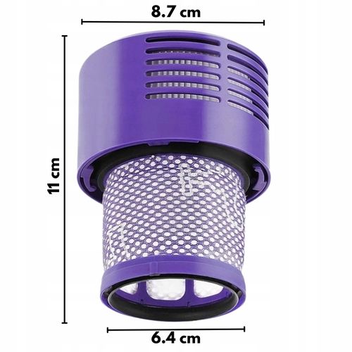3x Filtr zmywalny do odkurzacza Dyson V10 Sv12 Absolute Animal Total na Arena.pl