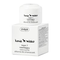 Ziaja Kozie Mleko, krem 1 nawilżenie, cera sucha i skłonna do zmarszczek, 50ml