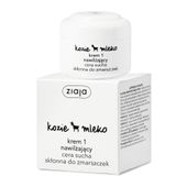 Ziaja Kozie Mleko, krem 1 nawilżenie, cera sucha i skłonna do zmarszczek, 50ml