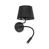 kinkiet do czytania z usb maja black 10203 tk lighting