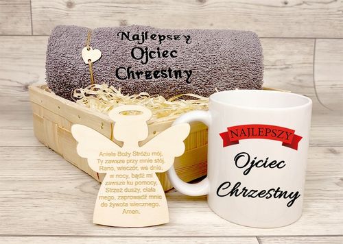 PODZIĘKOWANIE DLA RODZICÓW CHRZESTNYCH OJCA KOMUNIA ŚWIĘTA CHRZEST GRAWER na Arena.pl