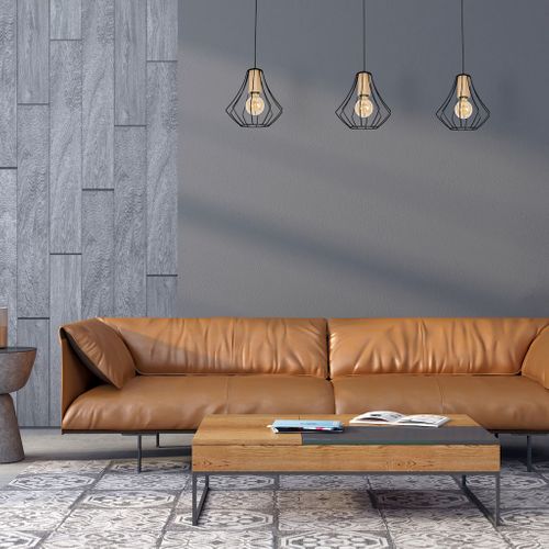 Lampa wisząca WILL BLACK 3xE27 na Arena.pl