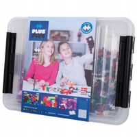 2 x Klocki konstrukcyjne Plus-Plus Storage BOX Mix DUŻY ZESTAW pudełko 2400