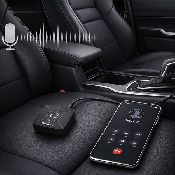Qoltec Transmiter Audio Bluetooth 6.0 HiFi NFC/RCA/AUX zdjęcie 8