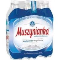 Muszynianka Naturalna woda mineralna średnionasycona CO2 1,5 l  x 6 sztuk