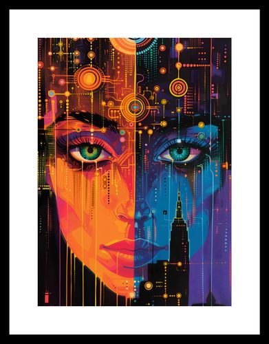 Plakat 20,5x28,4cm Cyfrowa Psyche na Arena.pl