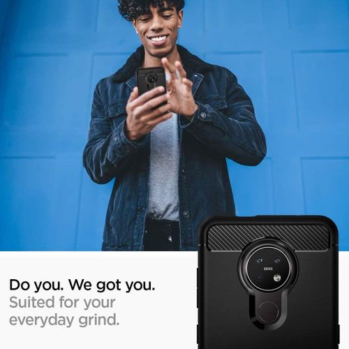 Etui Spigen Rugged Armor Nokia 6.2/7.2 Matte Black na Arena.pl