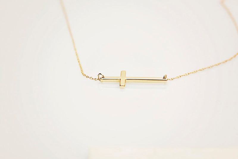 Emaga Złoty naszyjnik NZX4343 zdjęcie 2