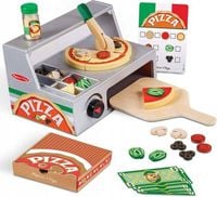 Pizza z piecem Zestaw do zabawy z dodatkami na Prezent Melissa and Doug