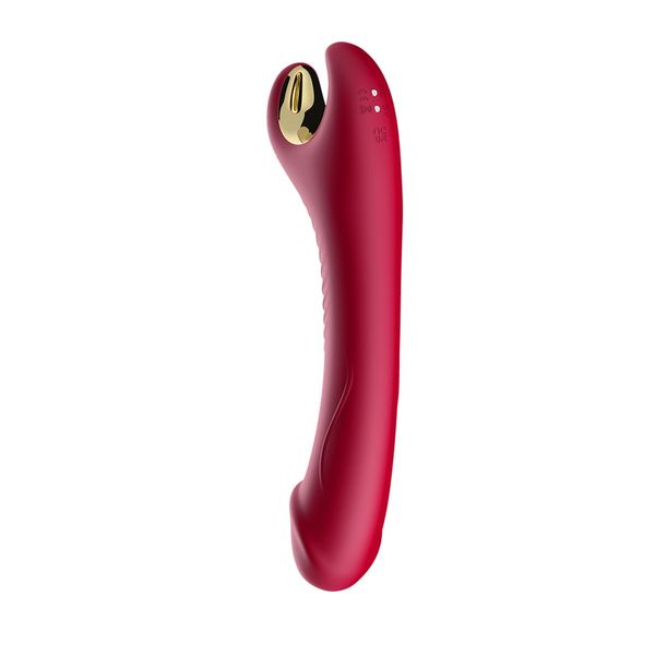 Stymulator Silicone 9 Vibration Function Red zdjęcie 4