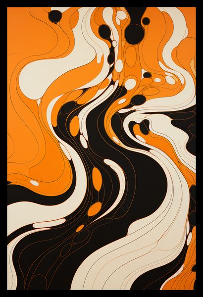 Plakat 30x45cm Tańczący Atrament zdjęcie 2