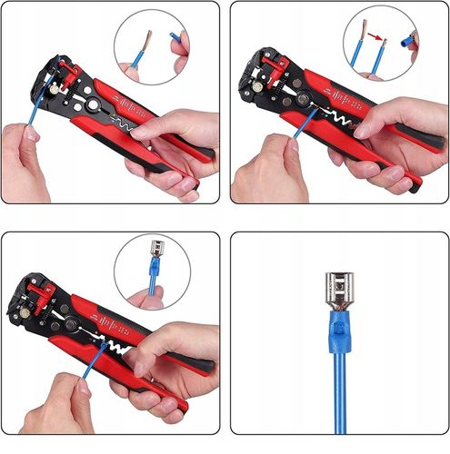 ŚCIĄGACZ IZOLACJI KABLI PRZEWODÓW ZACISKARKA AUTO na Arena.pl