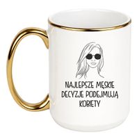 Duży Biało-Złoty 450 ml