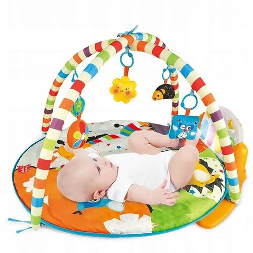 MATA EDUKACYJNA DUŻA INTERAKTYWNA PIANINKO 3w1 DLA DZIECI na Arena.pl