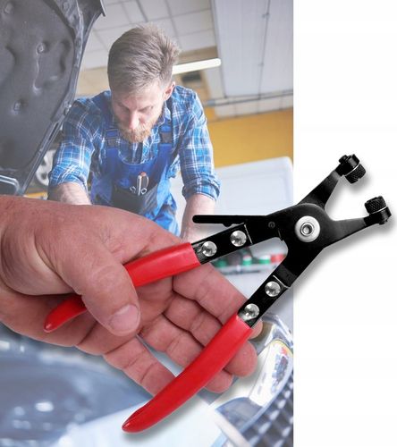 SZCZYPCE DO OPASEK ZACISKOWYCH ROZPRĘŻNYCH PROSTE ZESTAW SZCZYPIEC 2 na Arena.pl