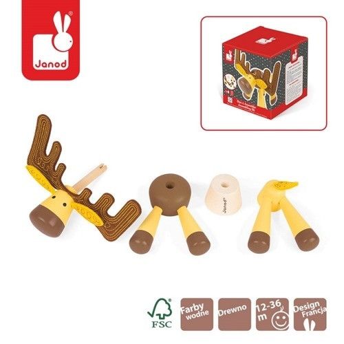 Janod : Łoś do składania Baby Forest zdjęcie 2