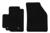 Dywaniki przednie welurowe czarne do: Opel Agila B 2008-2014 hatchback