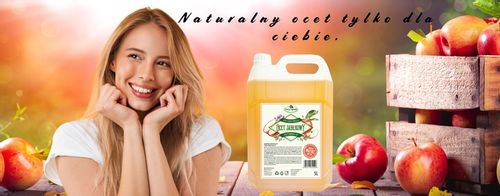 Ocet Jabłkowy Niefiltrowany z Matką Octu Żywy Niepasteryzowany 3x5l na Arena.pl