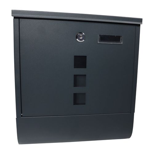 19703Skrzynka pocztowa z gazetnikiem skrzynka na listy nowoczesna z kluczem na Arena.pl