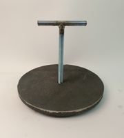 DEFLEKTOR ŻELIWNY FI 210 MM + UCHWYT "T" - 50-75 KW / 5,2 KG