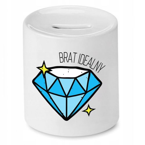 Skarbonka Dla Brata Idealny Prezent Z Nadrukiem Ze Zdjęciem na Arena.pl