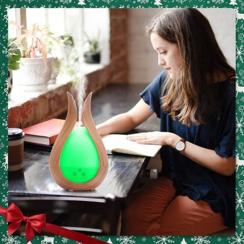 NAWILŻACZ POWIETRZA DYFUZOR ZAPACHOWY AROMATERAPIA LAMPKA NOCNA DLA na Arena.pl