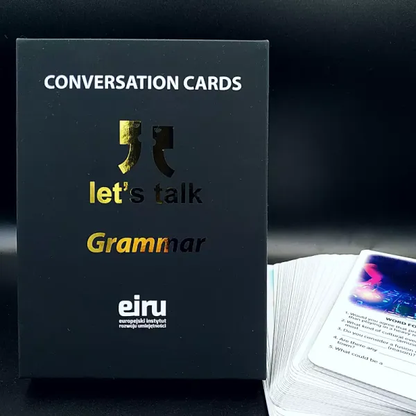 Karty konwersacyjne Grammar zdjęcie 1