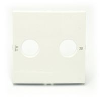 Efapel Base element centralny do gniazda antenowego biały 90776 TBR