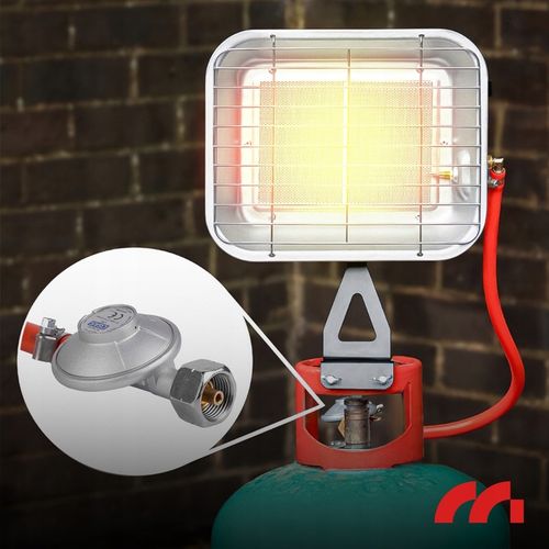 PIECYK NA GAZ PROMIENNIK GRZEJNIK GAZOWY UCHWYT NA BUTLE SŁONECZKO 4500W na Arena.pl