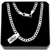 SREBRNY MĘSKI OKAZAŁY ŁAŃCUSZEK PANCERKA 045/55cm DLA NIEGO SREBRO 925