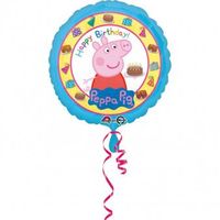 balon foliowy świnka peppa okrągły 43cm~18"